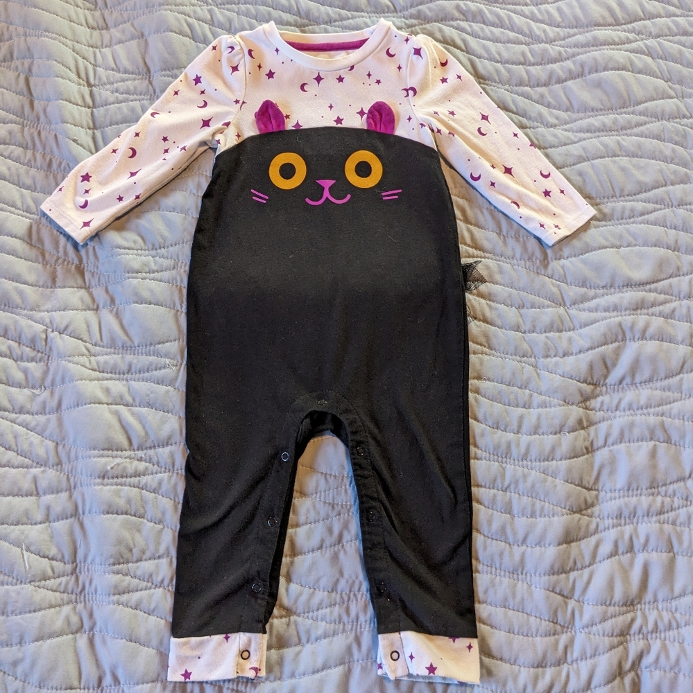 Baby girl Halloween romper